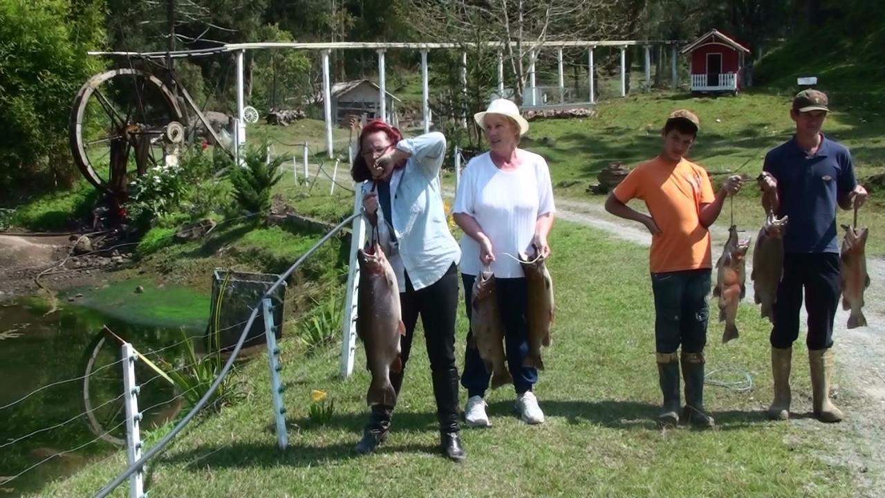 Casa Campo Yurt 1 Gengiscan tenda mongólica wifi Urubici Bagian luar foto