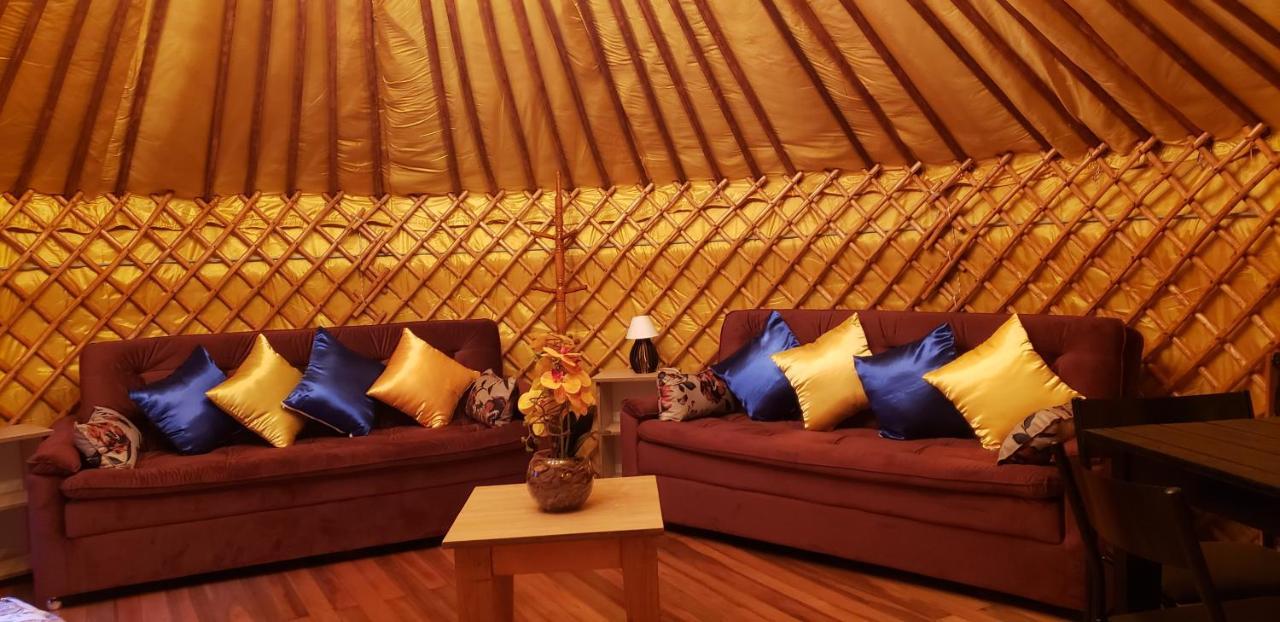 Casa Campo Yurt 1 Gengiscan tenda mongólica wifi Urubici Bagian luar foto