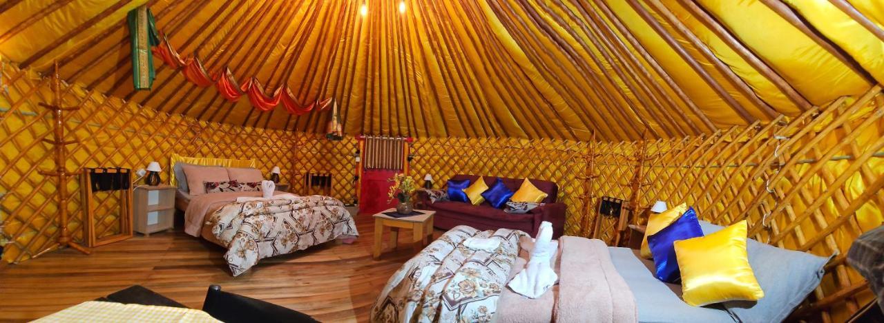 Casa Campo Yurt 1 Gengiscan tenda mongólica wifi Urubici Bagian luar foto