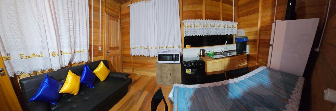 Casa Campo Yurt 1 Gengiscan tenda mongólica wifi Urubici Bagian luar foto