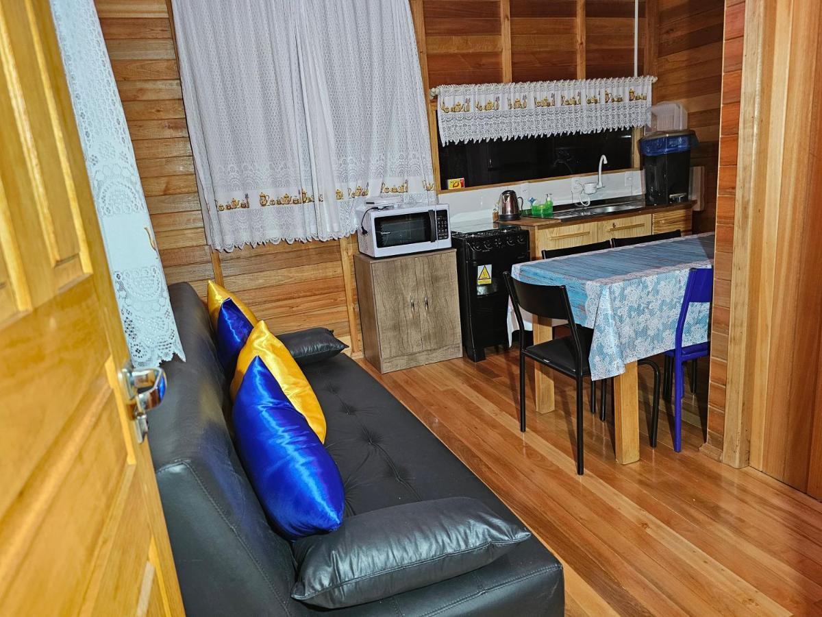 Casa Campo Yurt 1 Gengiscan tenda mongólica wifi Urubici Bagian luar foto